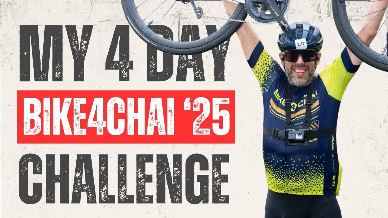 Aaron Spivak's Four-Day Bike4Chai 2025 Adventure