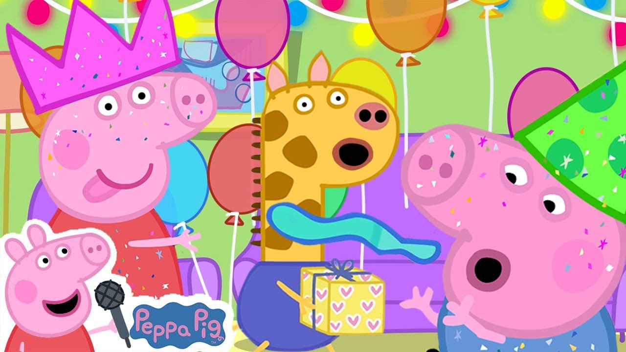 Joyeux Anniversaire En Francais | Peppa Pig Comptines et Chansons Pour Enfants