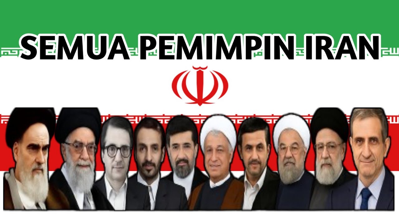 Semua Pemimpin Iran dari 1979 hingga 2025 – Dari Khomeini sampai Pezeshkian