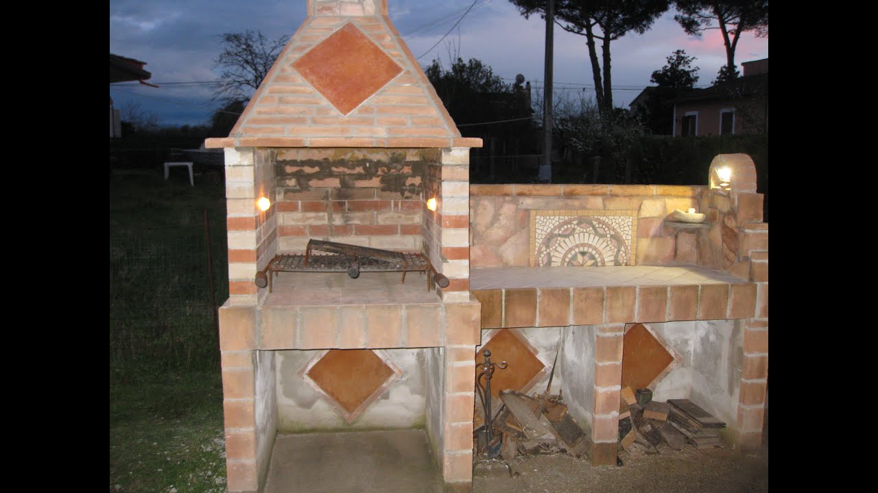 costruzione barbecue dal nulla