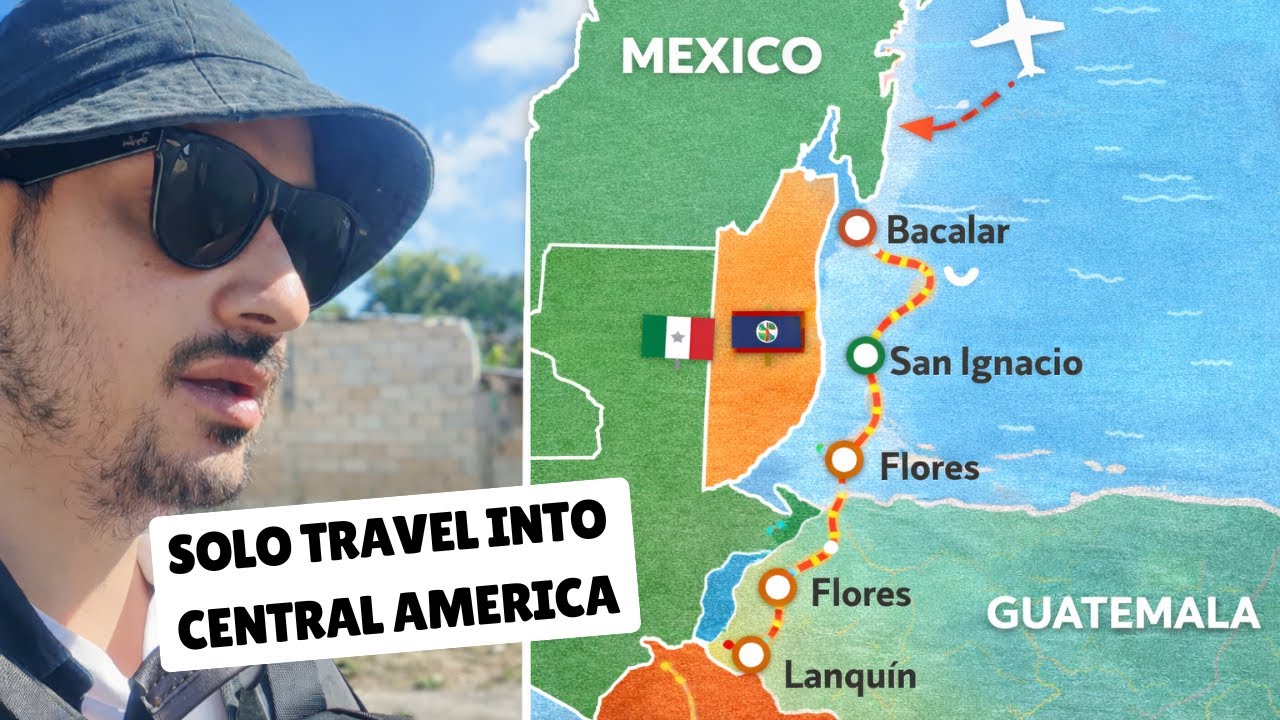 The girls left me, SOLO Central America adventure begins: Mexico to Belize (1st Stop)