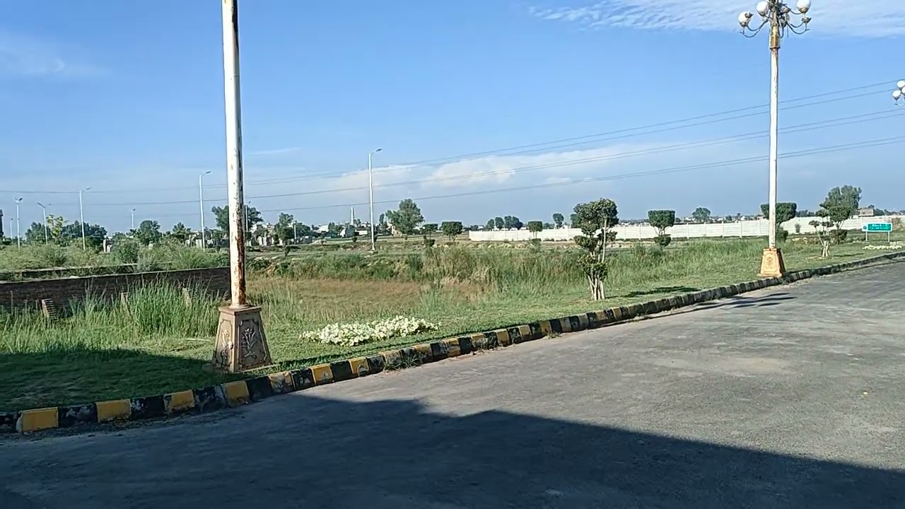 plot for sale in kent housing chenab ranger road sialkot. demand is 22 lac marla.