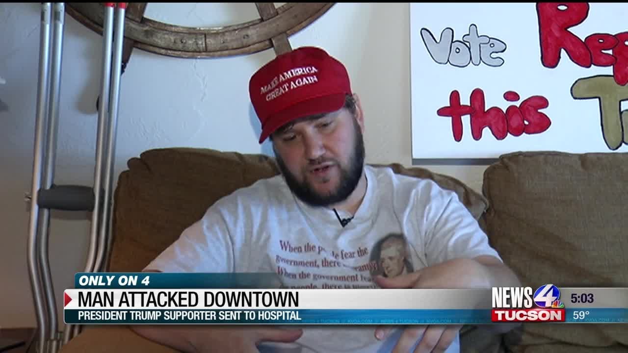 Man wearing MAGA hat assaulted while walking downtown Tucson