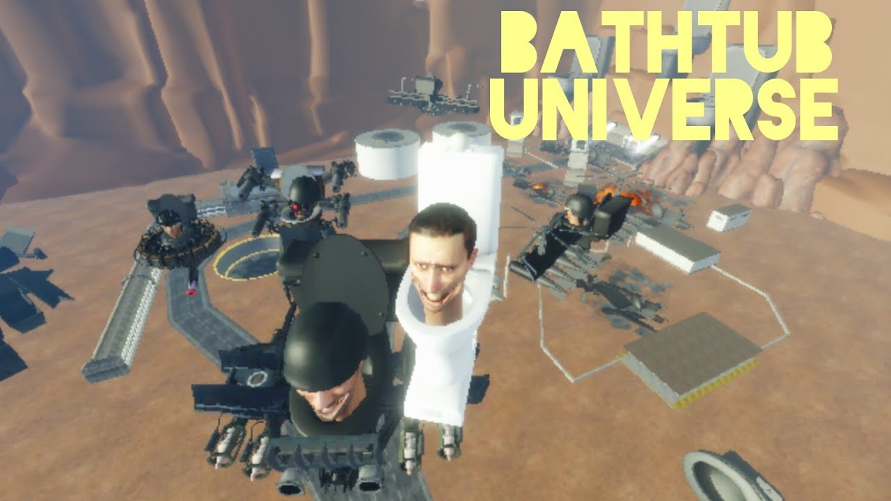Gameplay raid normal mode (no Titans no g clones) (bathtub universe) #bathtubuniverse #skibiditoilet