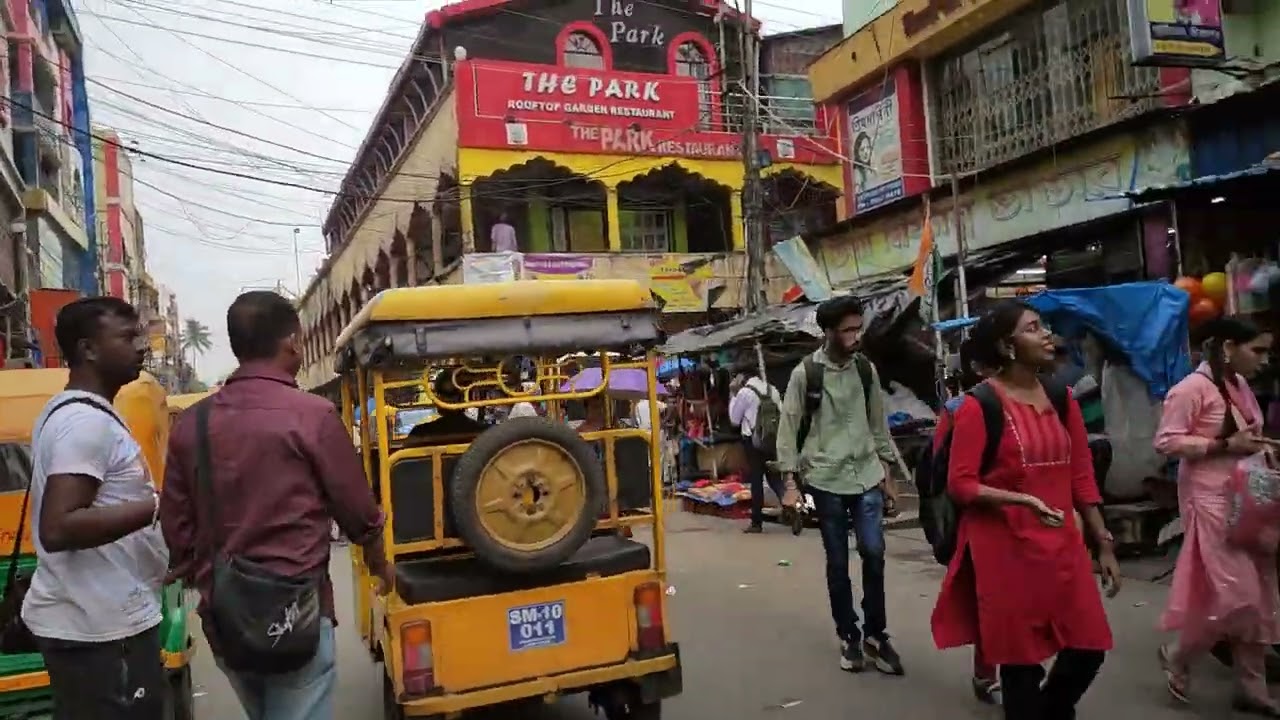 Srirampur market to Srirampur Station I Let's walk around the Srirampur market