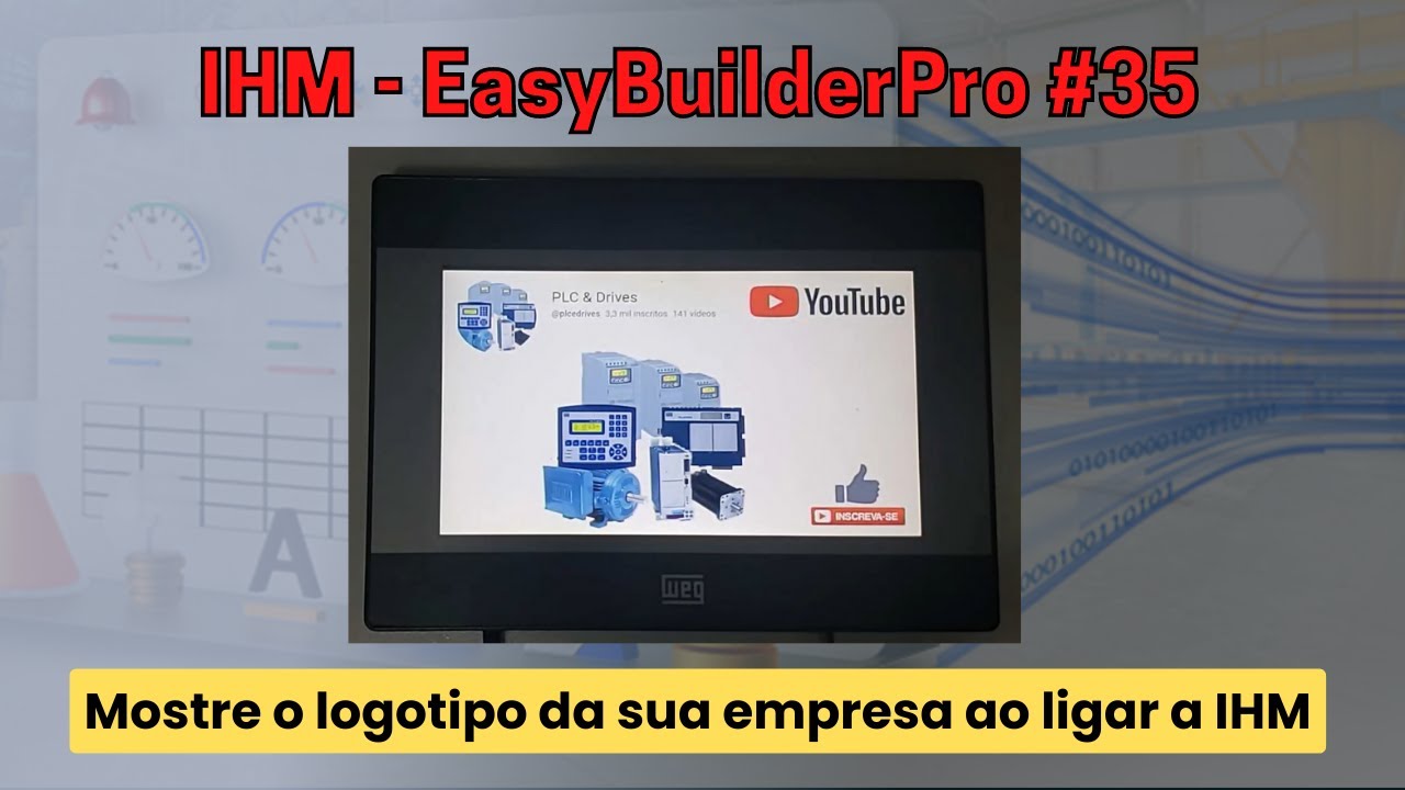 IHM EasyBuilderPro [035] - Alterando a tela de inicialização da IHM