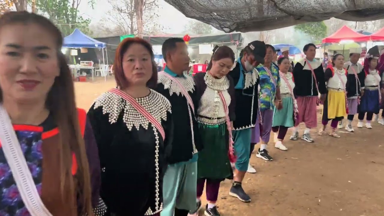 ลีซูเต้นปีใหม่ แม่แตง2568 #ปีใหม่ลีซอ #dance #เพลงลีซอ #เพลงลีซู #culture #lisuthailand