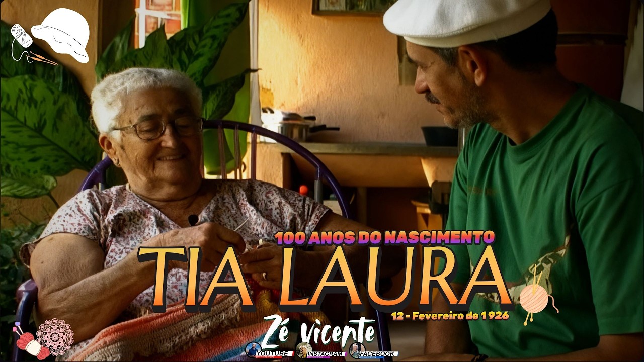 Zé Vicente conversa com Tia Laura - Tecendo a linha da vida