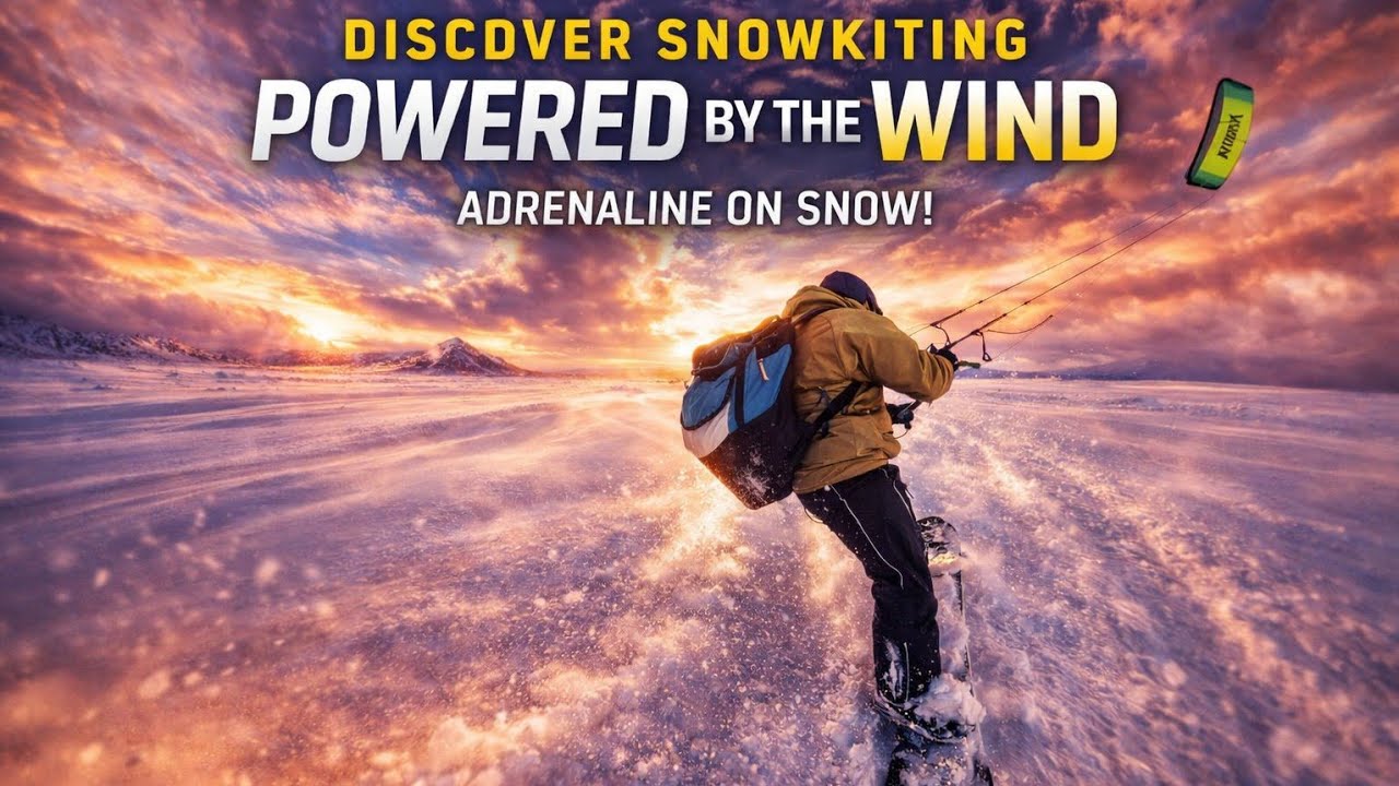 Powder Playground: Snowkiting in Perfect Conditions