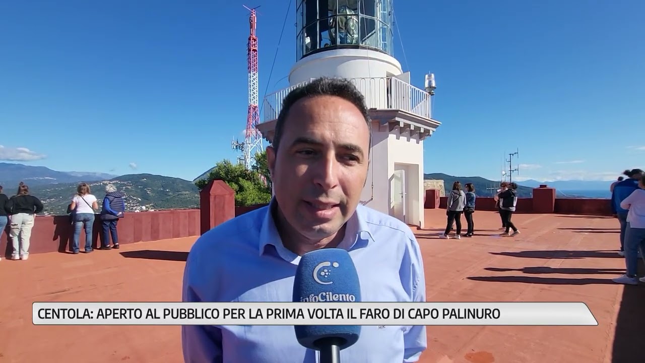 Il Faro di Capo Palinuro apre al pubblico per la prima volta in 155 anni: le immagini