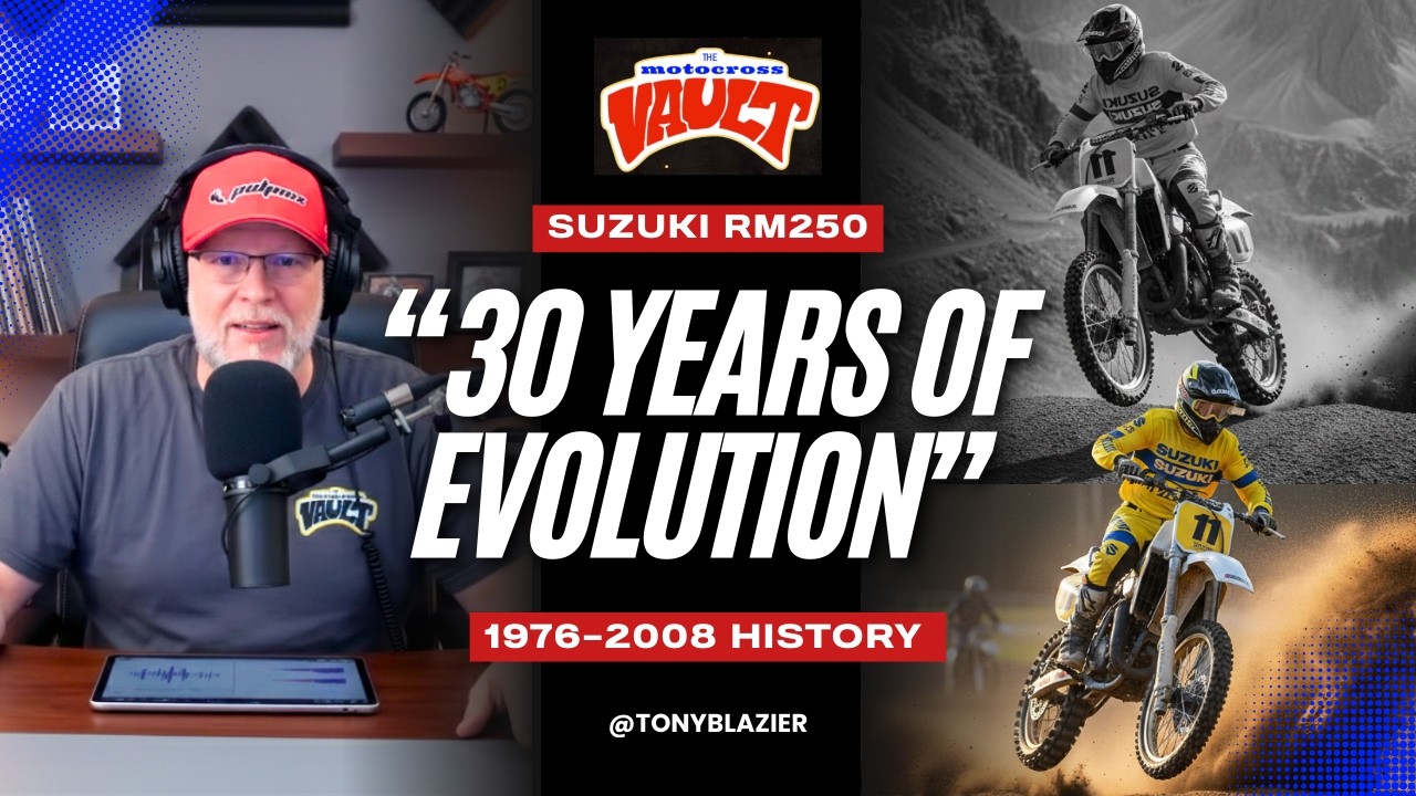 Suzuki RM250 History 1976–2008 | Two-Stroke Motocross Evolution