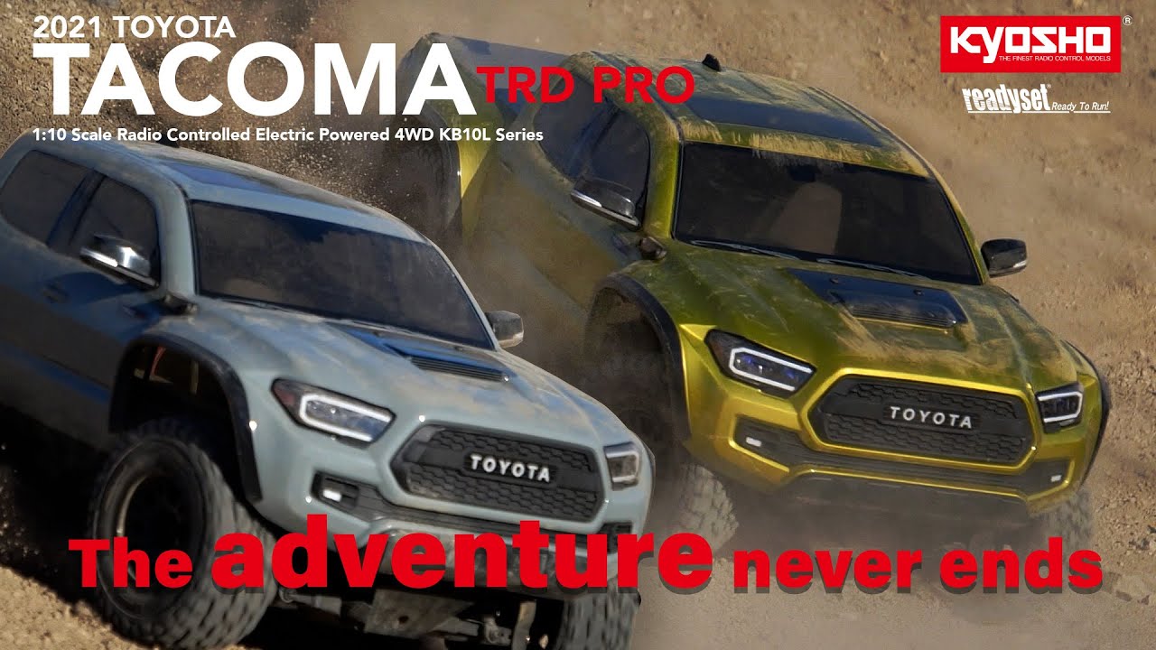 KYOSHO KB10L Series 2021 Toyota Tacoma TRD Pro