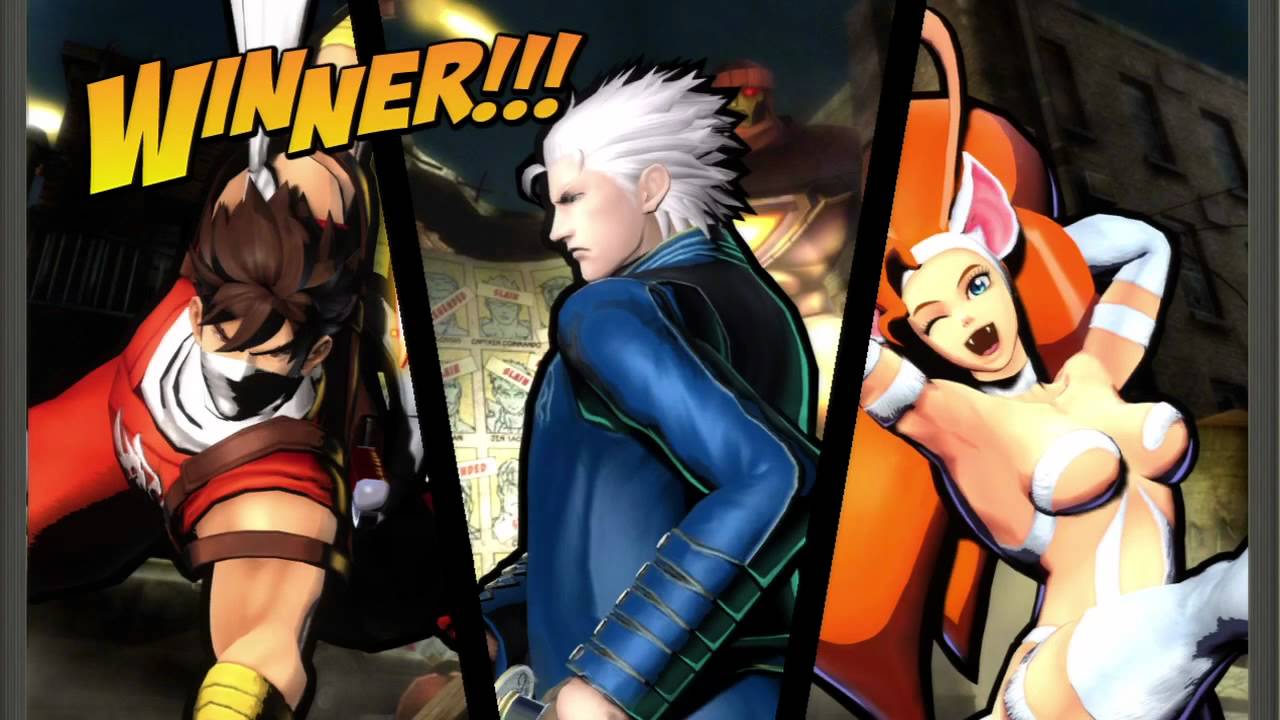 Ultimate Marvel vs. Capcom 3 - Vergil/Felicia/Strider Hiryu Playthrough