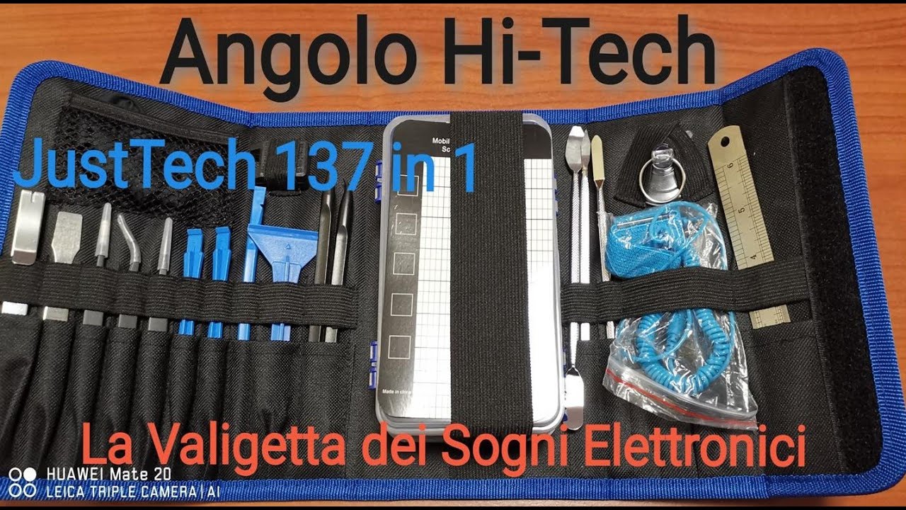 Angolo Hi-Tech - JustTech 137 in 1 - La Valigetta dei Sogni Elettronici