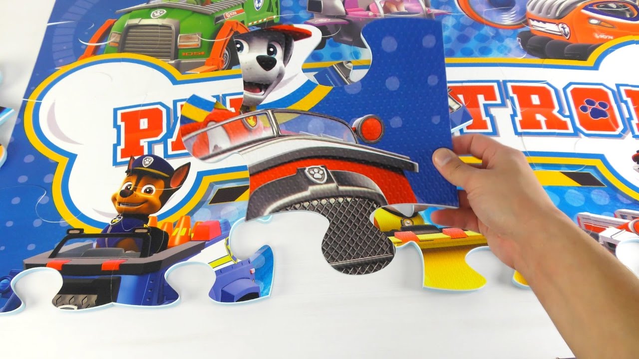 Patrol BIG Giant Puzzle! we collect