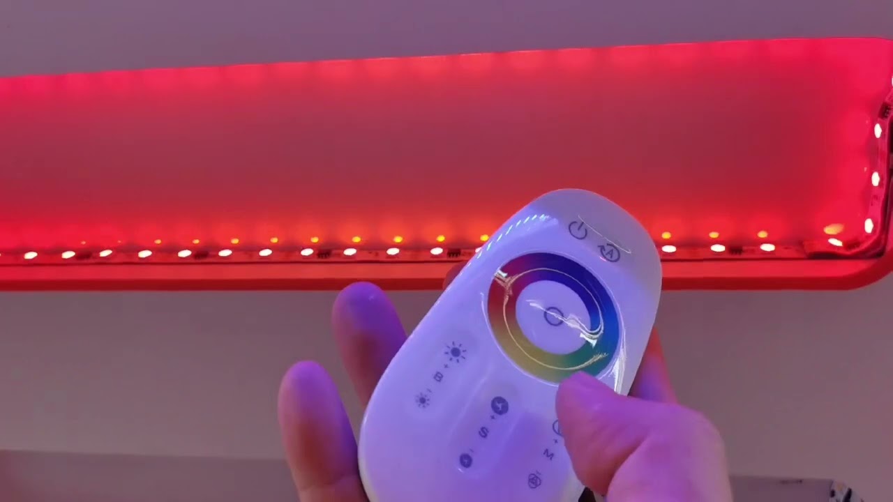 Addressable color changing magic led strip light