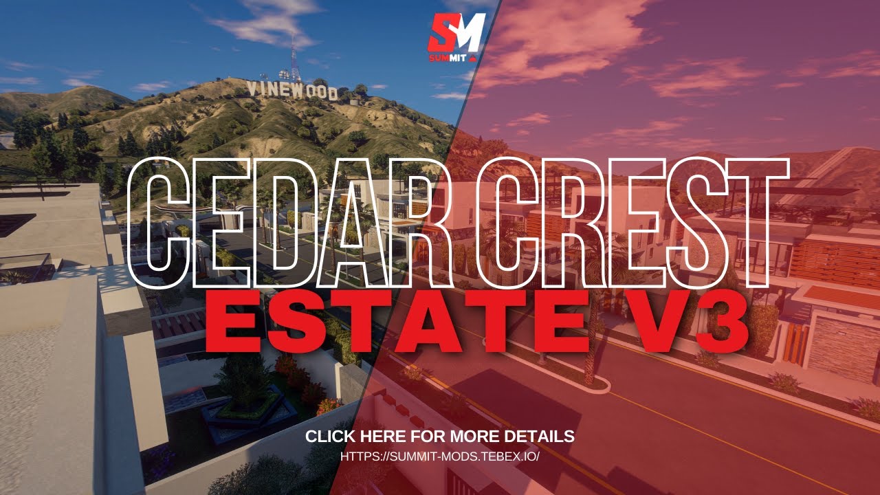 [MLO] Cedar Crest Estate V3/ FiveM MLO / GTA5