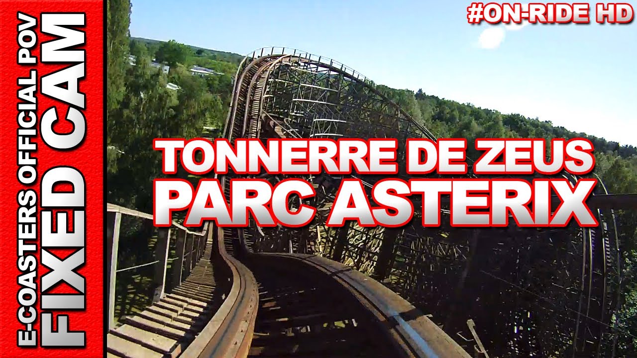 Tonnerre de Zeus - Parc Asterix | On-Ride (ECam HD)