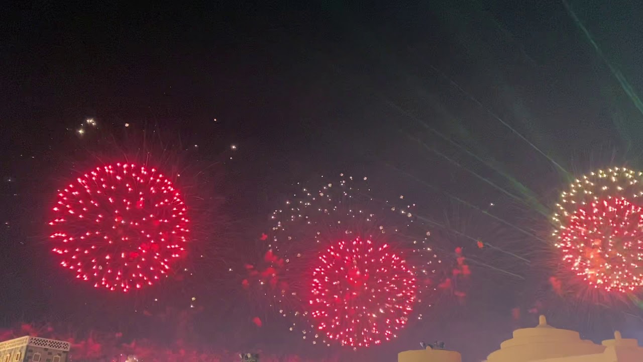 Sheikh Zayed Festival Fireworks