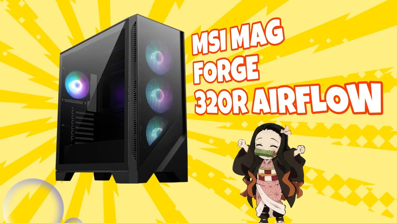 MSI MAG FORGE 320R AIRFLOW | Unboxing and Review | Gtek Pune | Dank Price | हिंदी | Best Cabinet