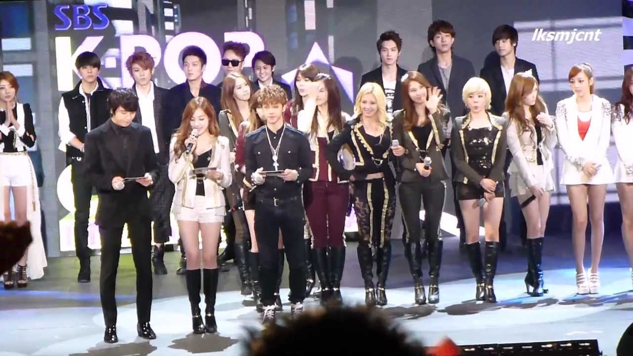 [Fancam] SBS Kpop Super Concert Irvine - Ending