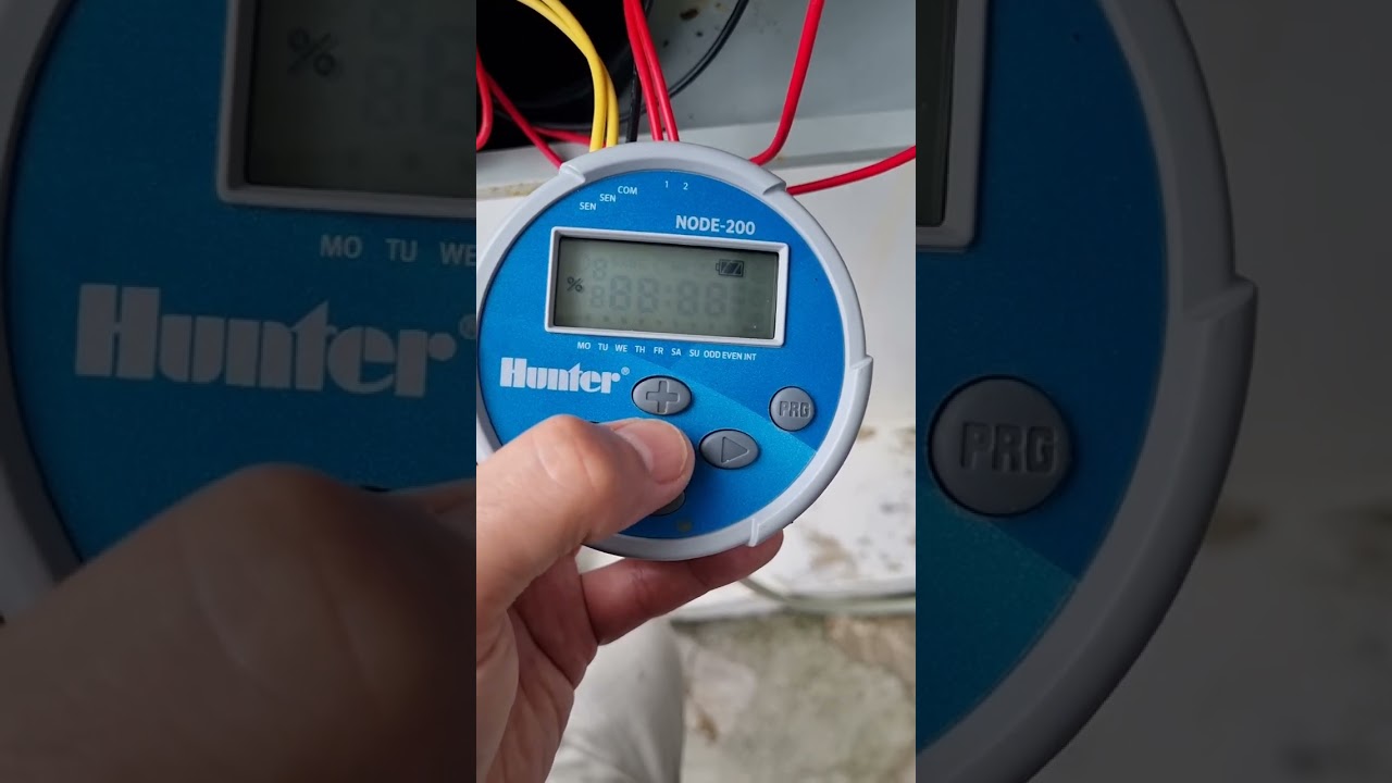 Node 200 Hunter battery irrigation timer