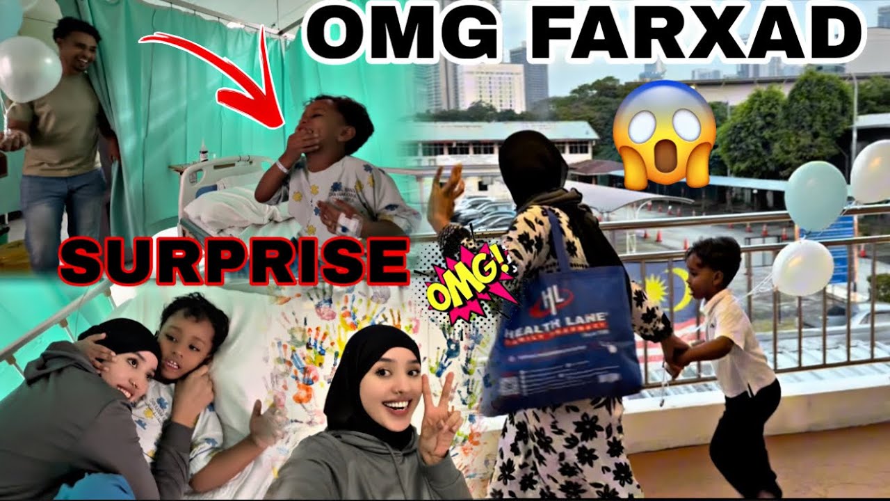 SURPRISE AYUU UGU IMAADAY ASIM LAST DAY IN HOSPITAL  FARXADA ADUUNKA..😍😭