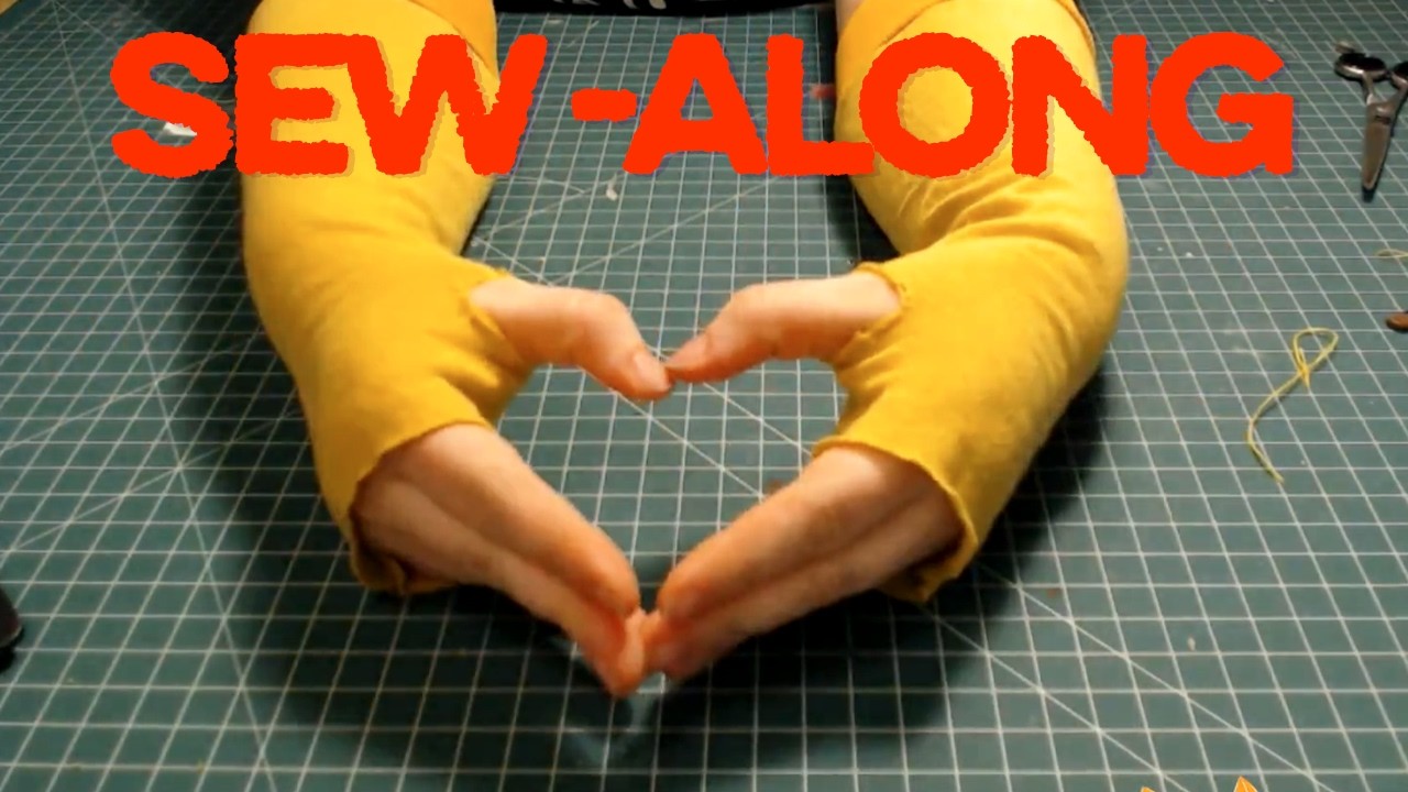 Make Fingerless Gloves with me!