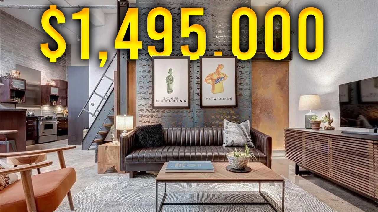Touring inside an INSANE CABBAGETOWN LOFT  I  $1,495,000
