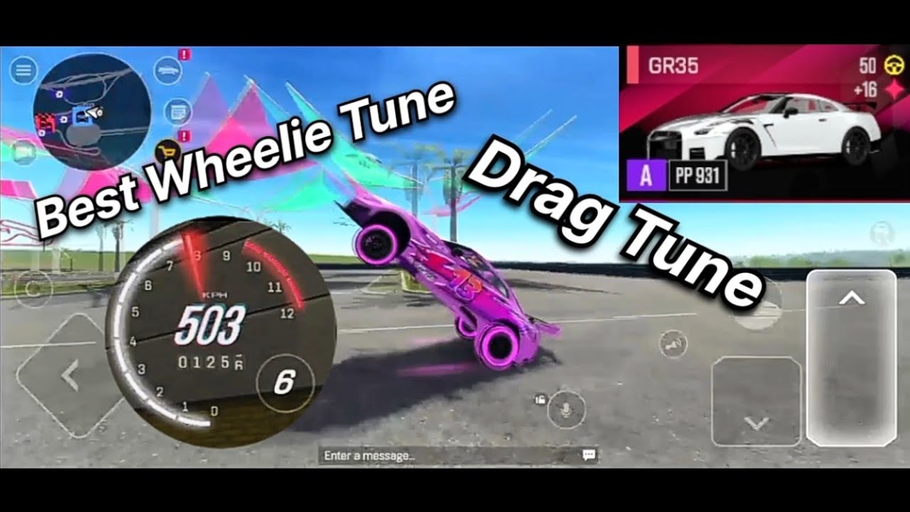 Drive Zone Online || R35 Full CP Performance Test | Best Wheelie Tune