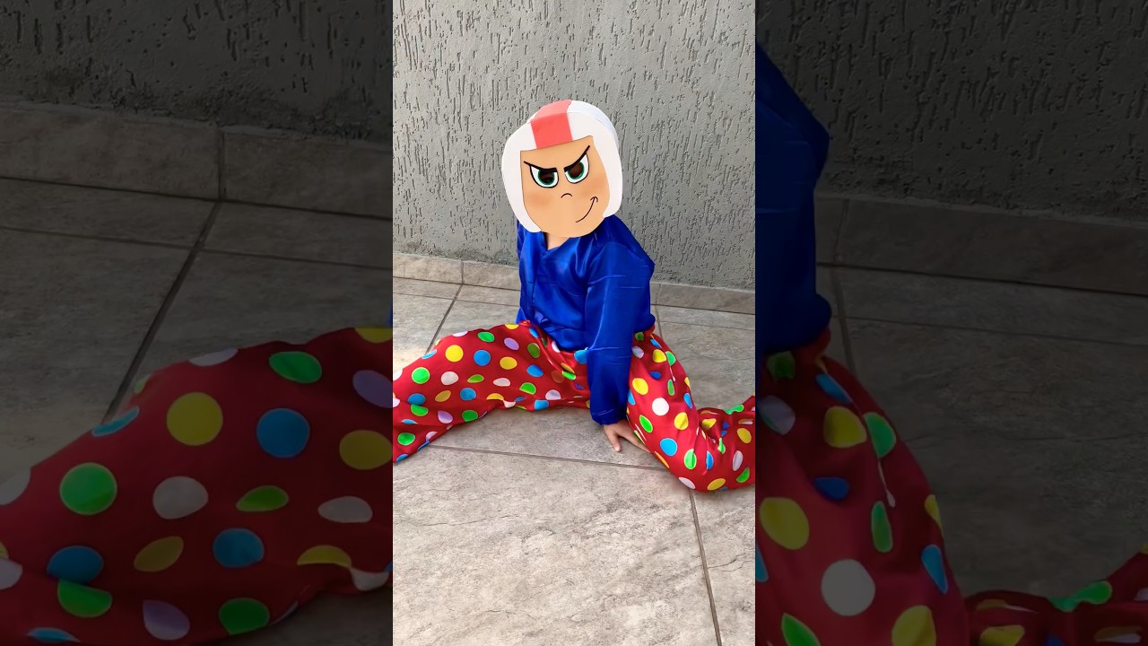Kick Buttowski a nova m&aacute;scara da Carreta Furac&atilde;o 🌪️ Trenzinho da Alegria 🤩 #shorts #ytviral #fyp
