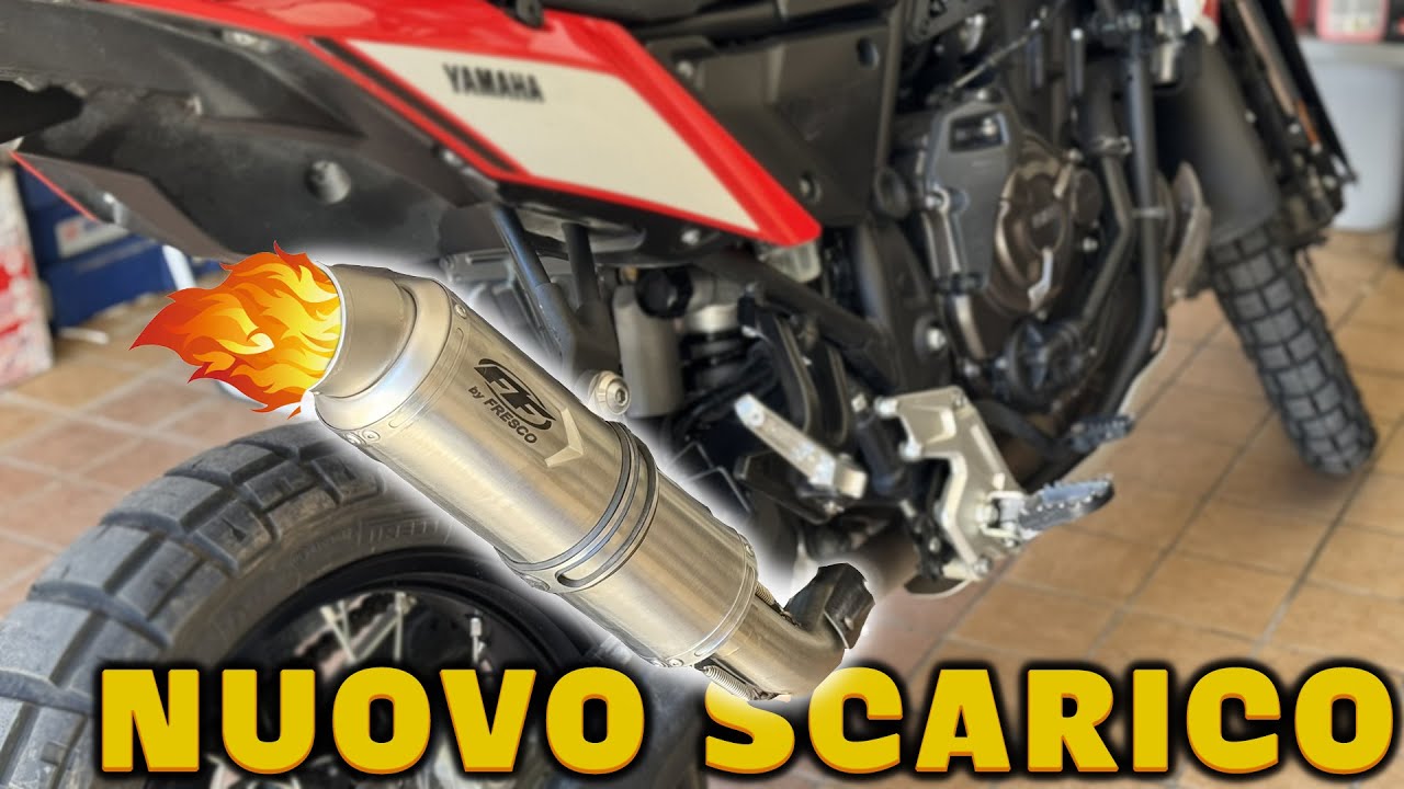 NUOVO SCARICO PER LA MIA YAMAHA TENERE 700