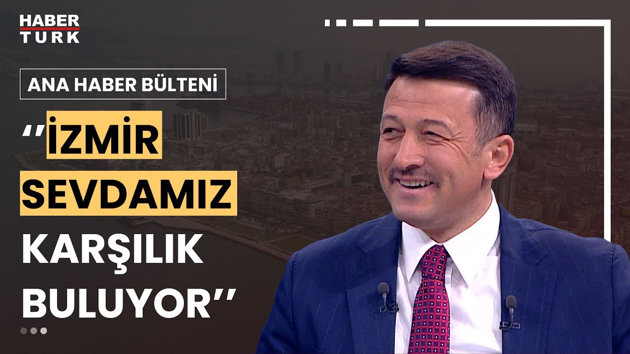 AK Parti İzmir Büyükşehir Adayı Hamza Dağ projelerini Habertürk'e anlattı