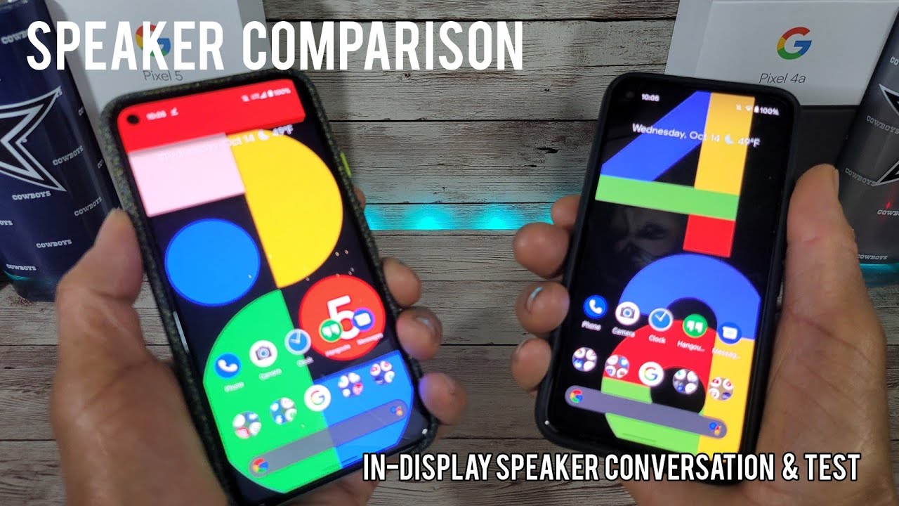 Google Pixel 5 In-Display Speaker Test, Is it Good? & 4a Speaker Comparison #teampixel @madebygoogle