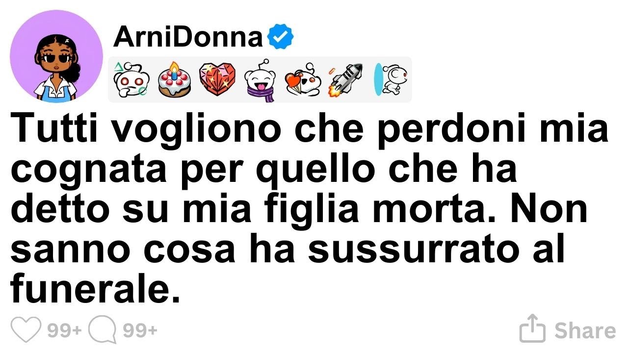 [STORIA COMPLETA] Tutti vogliono che perdoni mia cognata per quello che ha detto su mia figlia morta