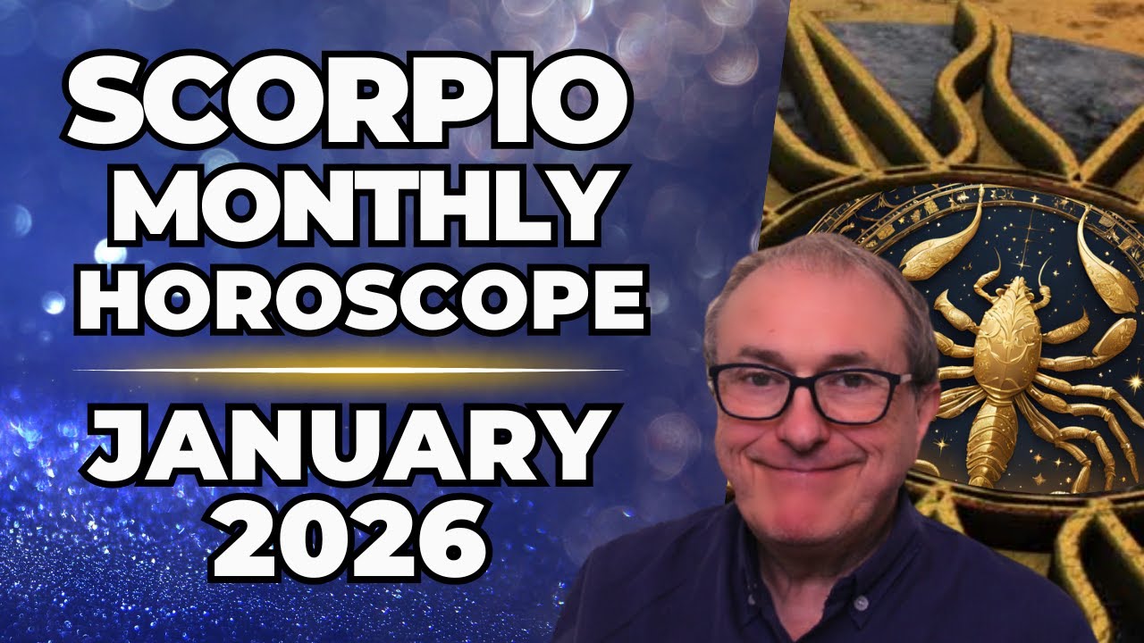 Scorpio January 2026 Horoscope ♏ Monthly Astrology Forecast | Patrick Arundell Astrology