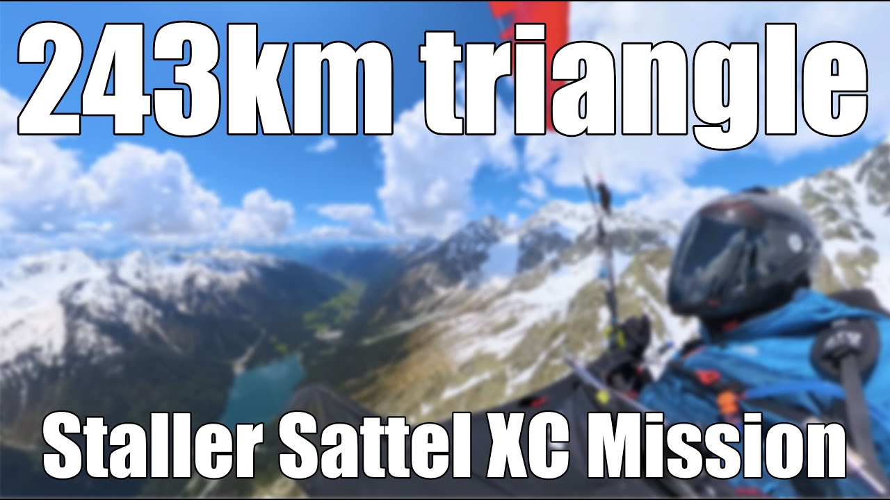Hyperlapse - 243km triangle in the alps (Staller Sattel)