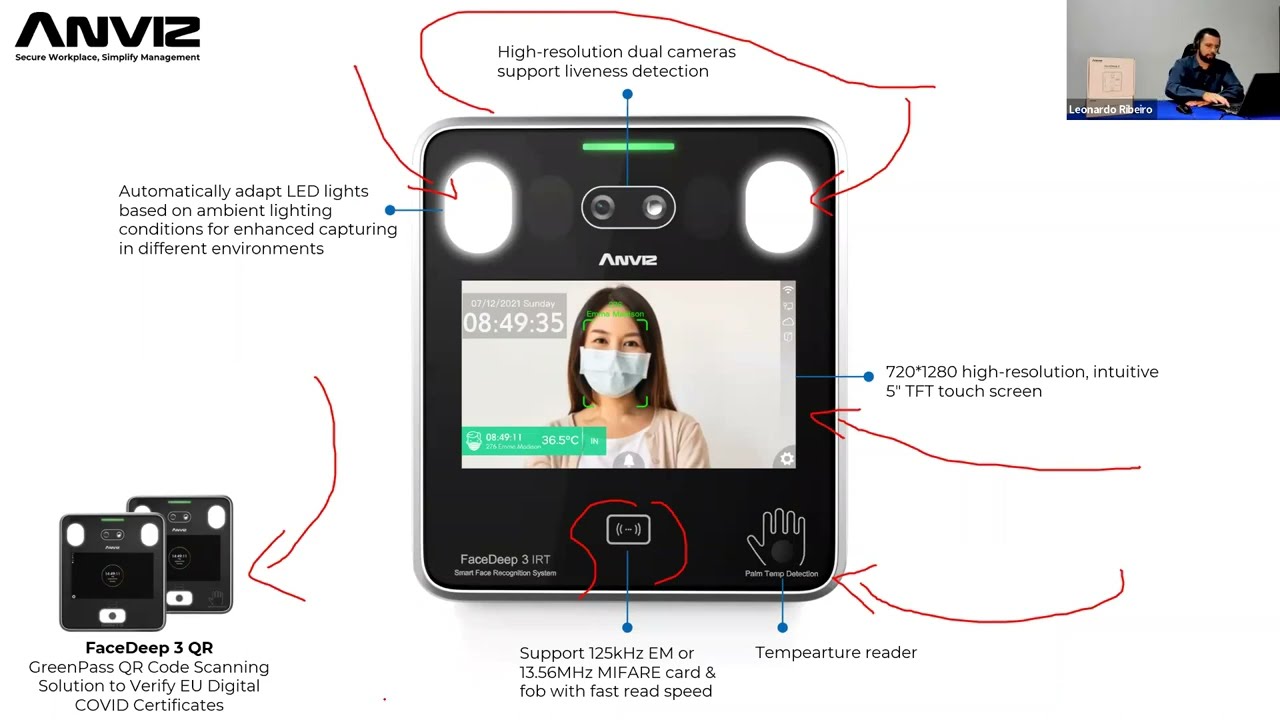 Anviz & Galaxy Webinar - Introducing Anviz FaceDeep 3 Series & CrossChex