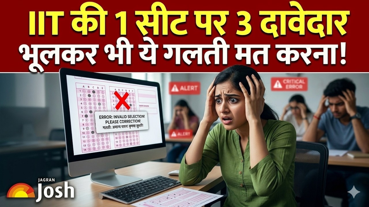 किसे मिलेगा IIT में एडमिशन? सीटें, रिजर्वेशन और कट-ऑफ! | JEE Advanced 2026