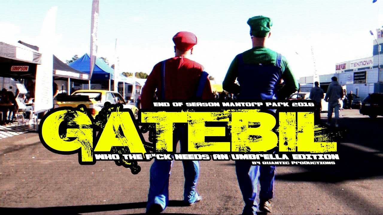 Gatebil End of Season Mantorp Park 2016 - Who The F*ck Needs an Umbrella Edition