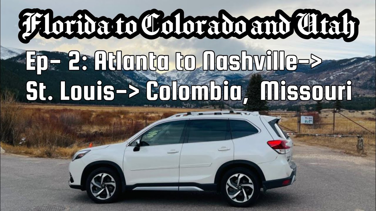 Road trip to Colorado and Utah- Day-2 | Atlanta to Colombia  #utah #colorado #denver #trip #infant 