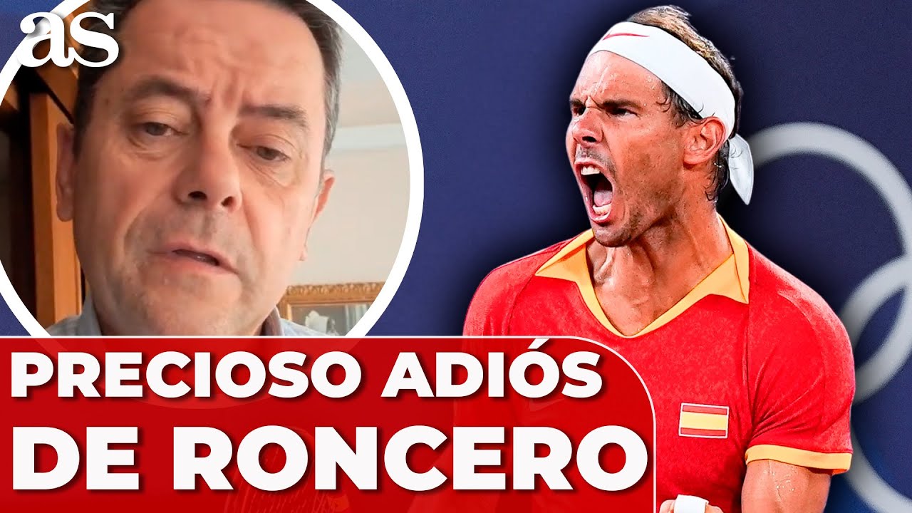 TOMÁS RONCERO y su precioso 'ADIÓS' a RAFA NADAL tras su RETIRADA