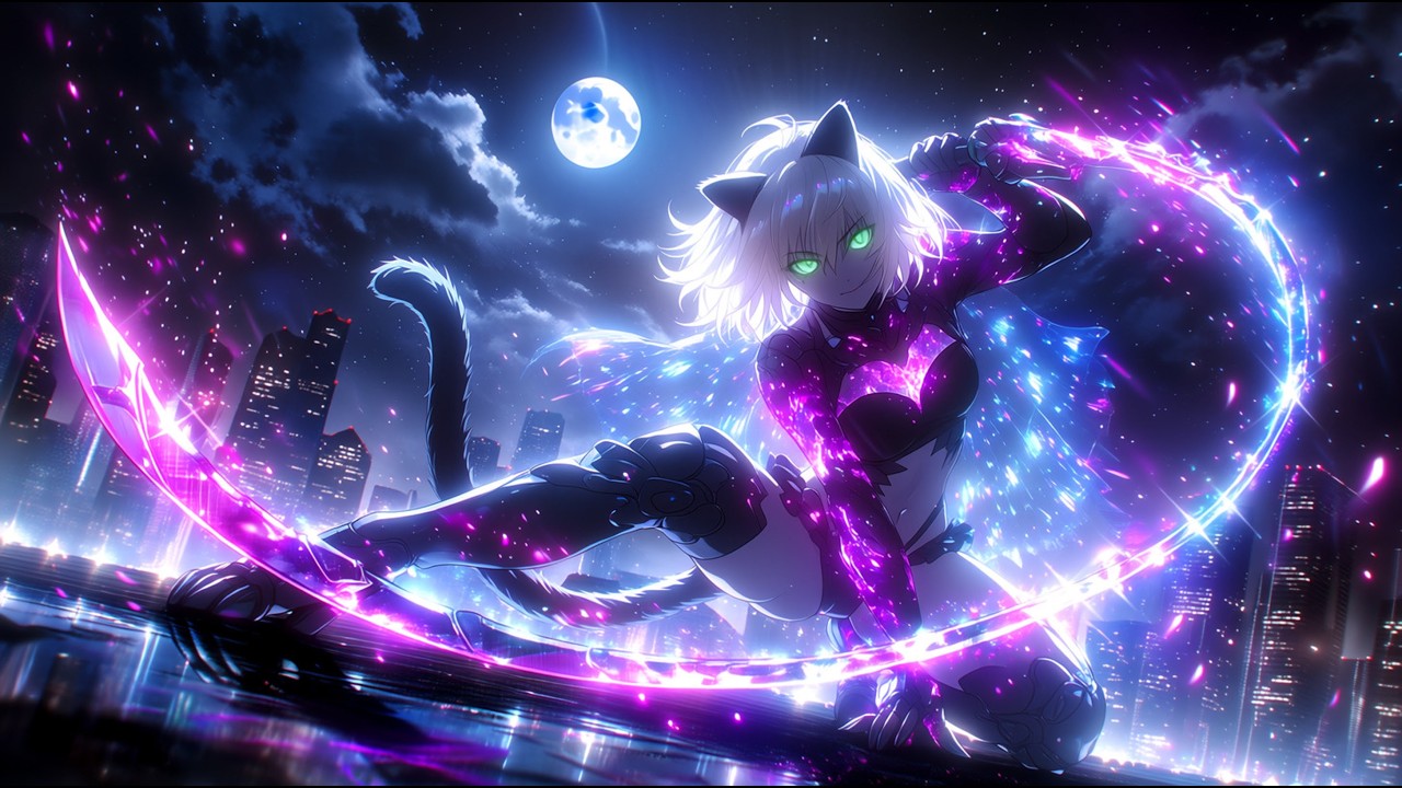 NEON CRESCENT REQUIEM | Oriental EDM × Industrial Metal