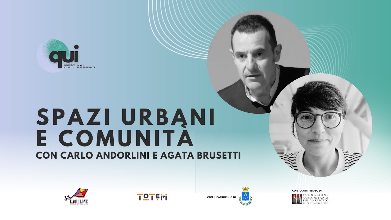 Spazi urbani e Comunità: come i luoghi influenzano lo stare insieme, l’essere-con - 31 maggio 2025