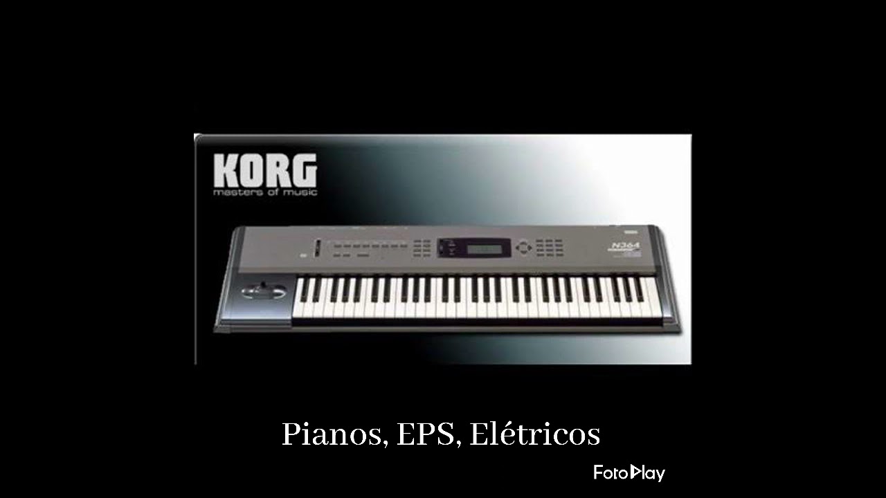 Pianos eps elétricos (korg n364/n264) modo prog
