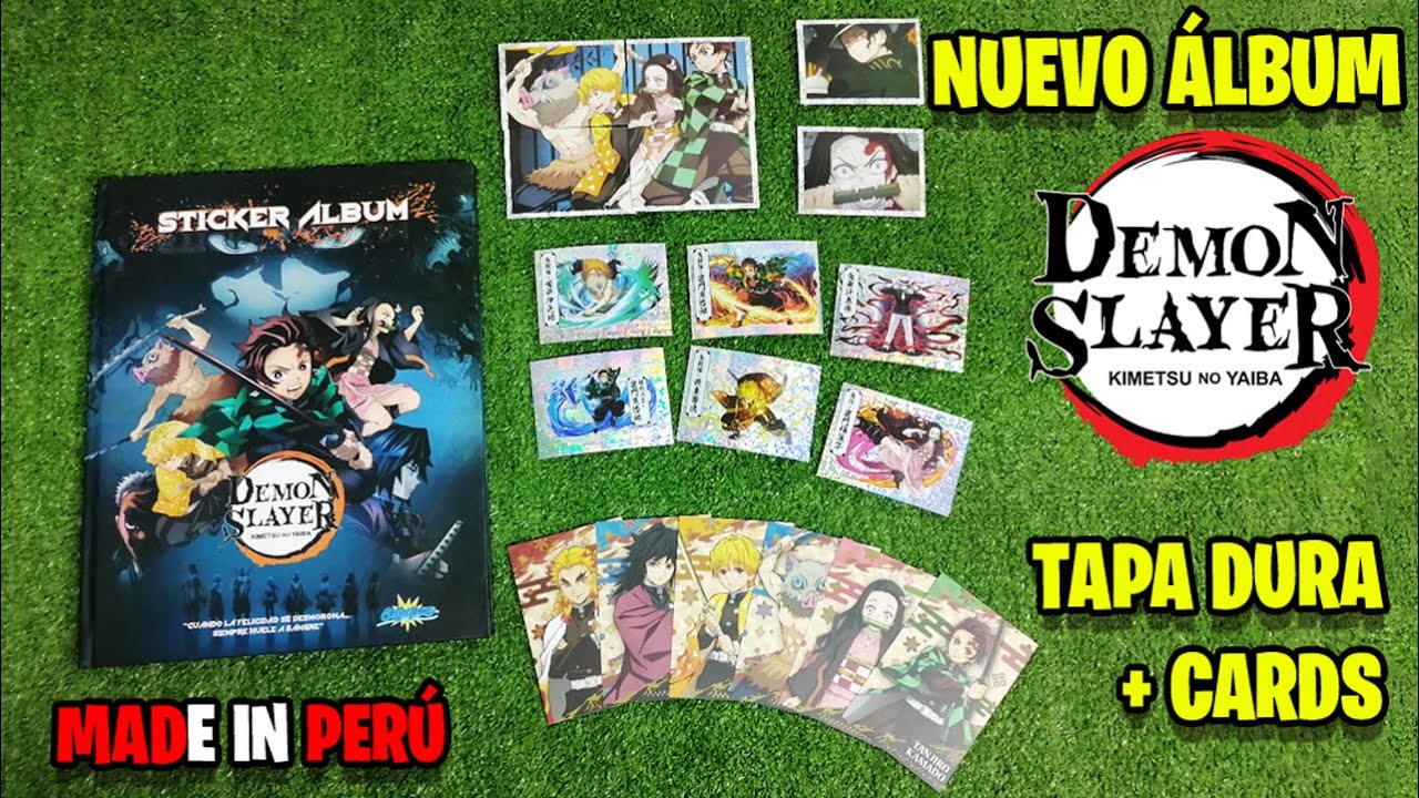 Álbum Demon Slayer / Kimetsu No Yaiba 2021: Unboxing Colección Made in Perú (Figuras + Cards)