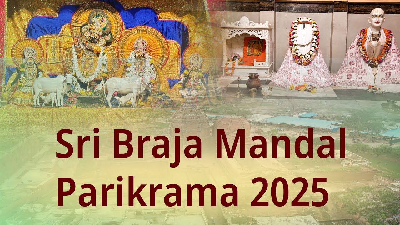 Sri Braja Mandal Parikrama 2025  #vrindavan  #gokuldham #krishna #radhakrishna #prabhupada