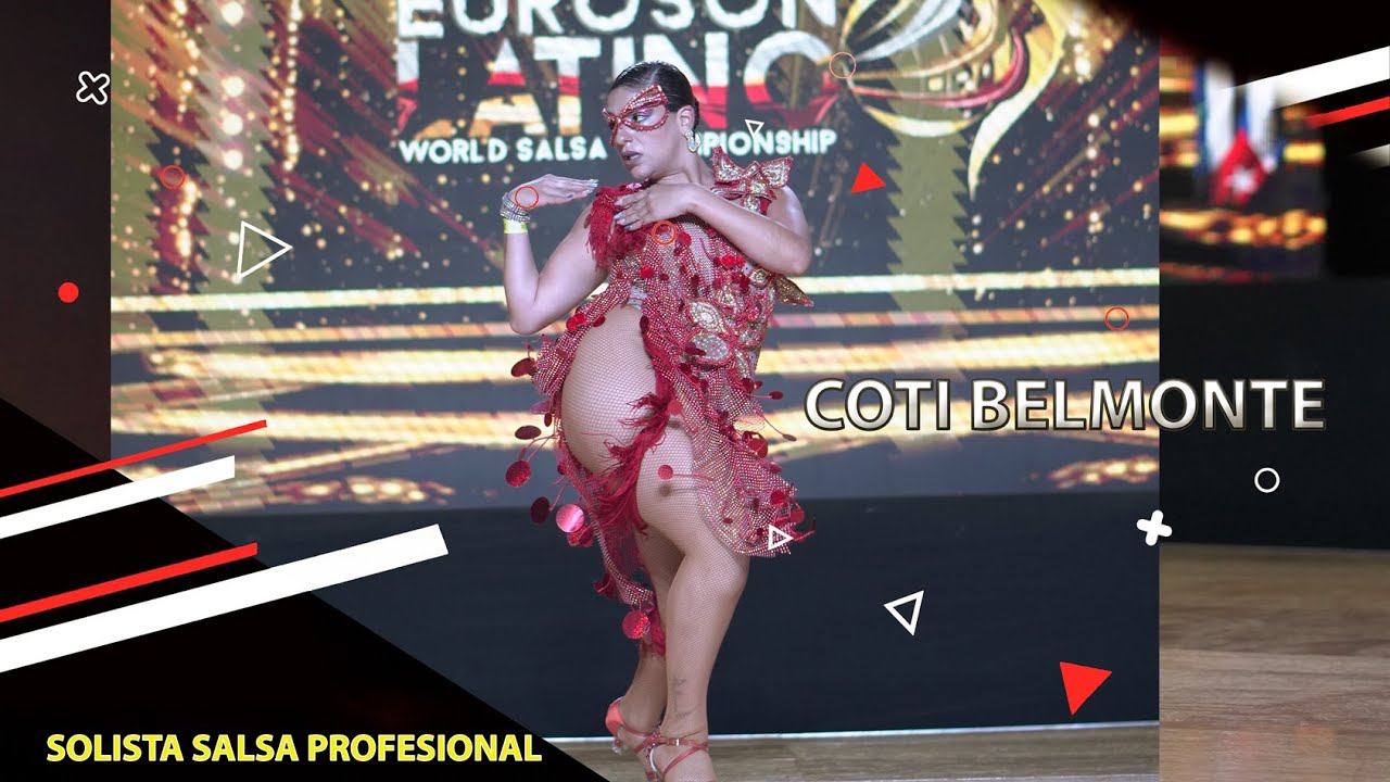 Constanza Belmonte Solista Salsa Profesional Euroson Laino 2024