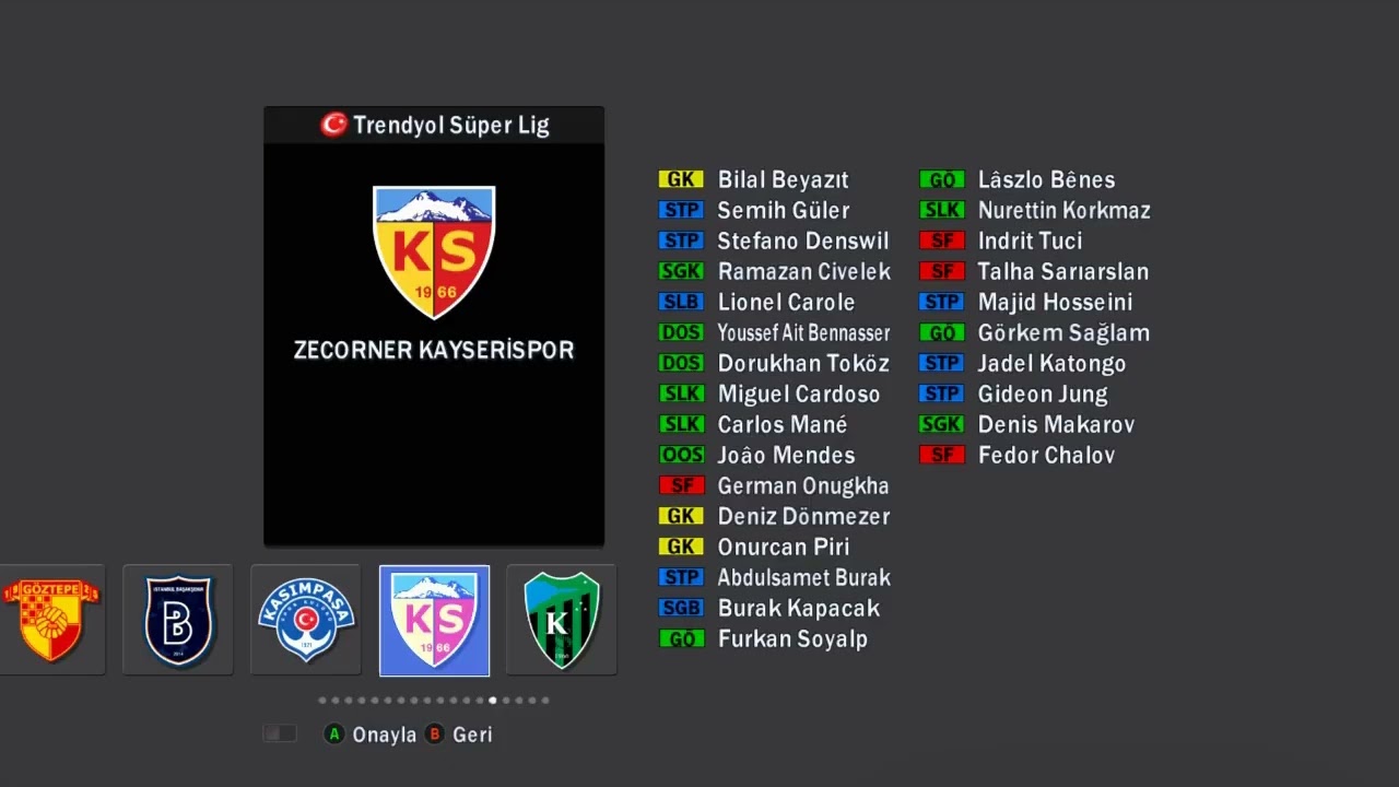 PESTÜRK13 Ara Güncellemesi   Süper Lig   TFF 1 Lig Tanıtım