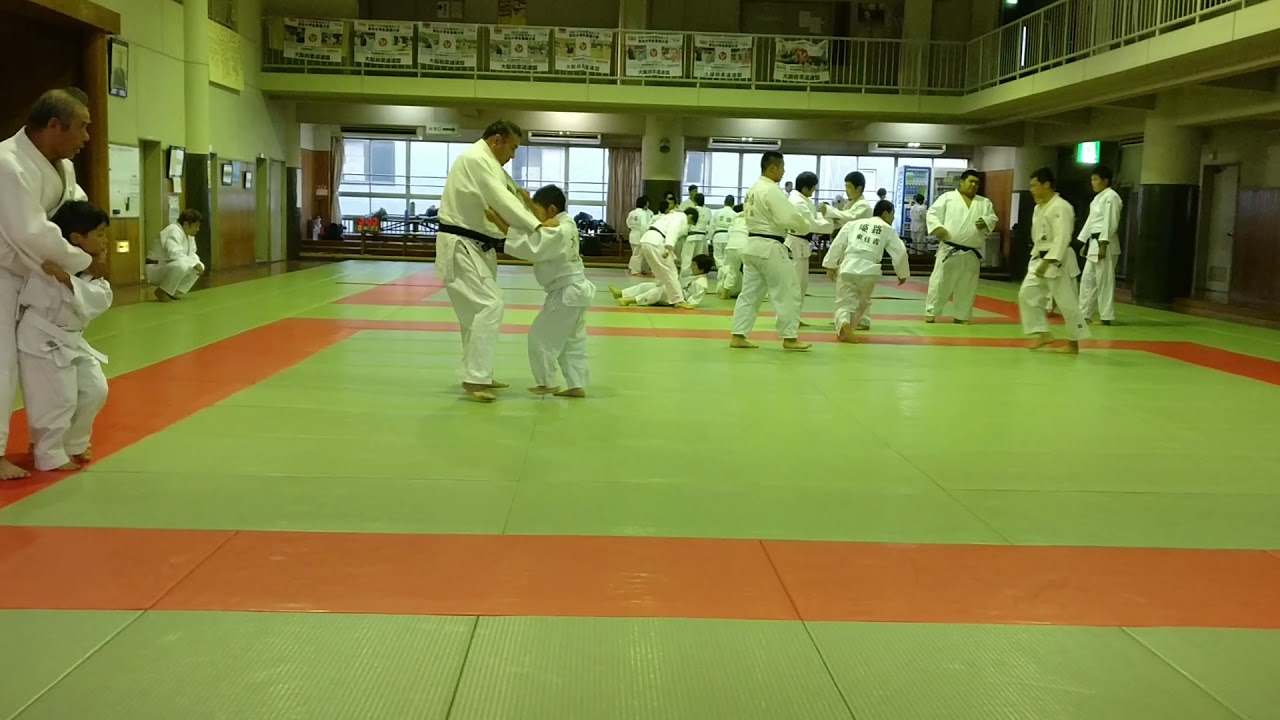 Judo Training at Osaka Kodokan
